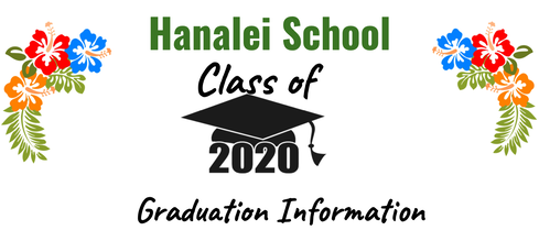 Hanalei School 2020 Graduation Information